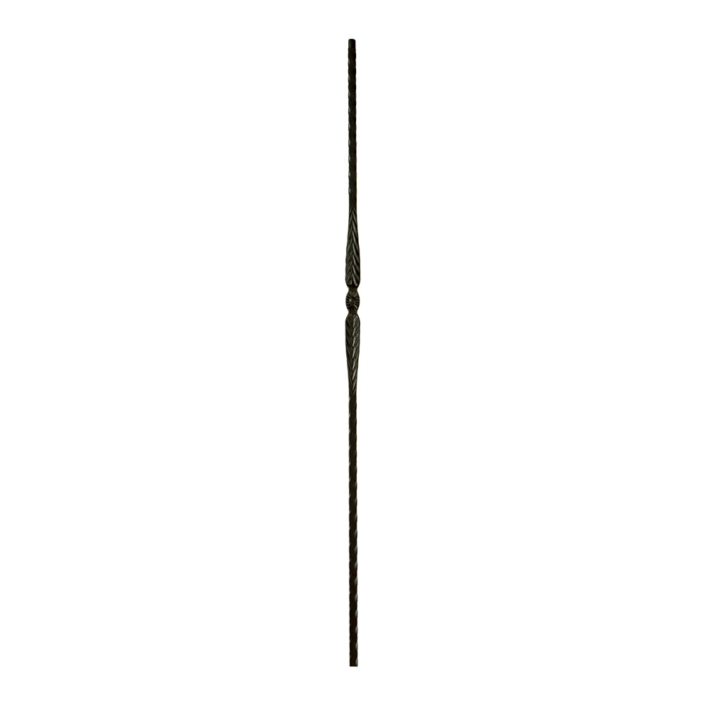 M10044 2996 Flowers & Arrows Iron Baluster