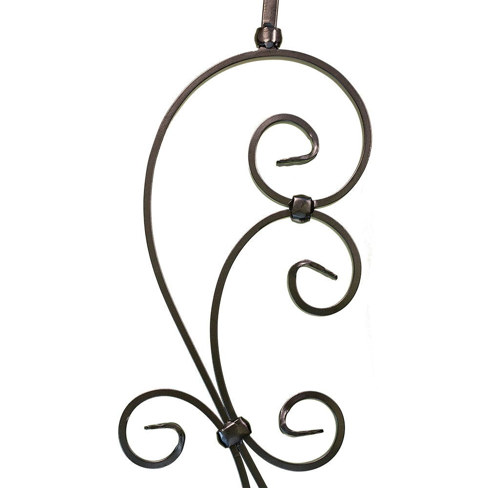 M50144 2585 Small Scroll Iron Baluster