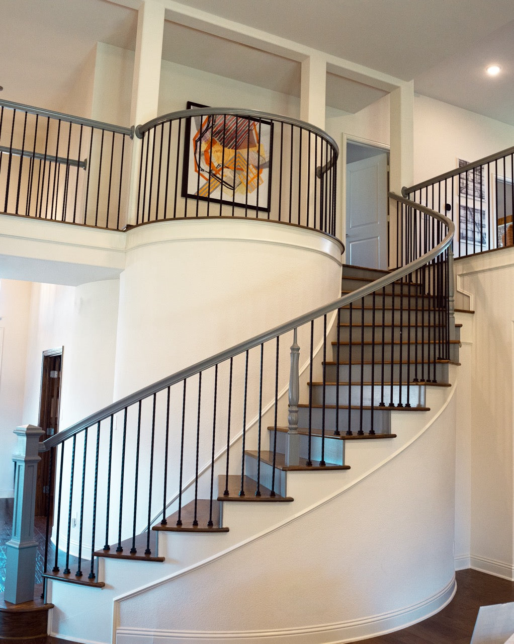 Neutral Tones for a Timeless Staircase Refresh