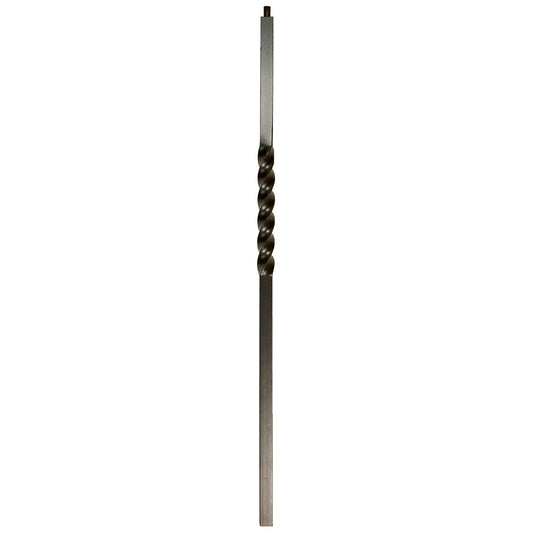 NEWL-TW48 2452 Single Twist Iron Newel