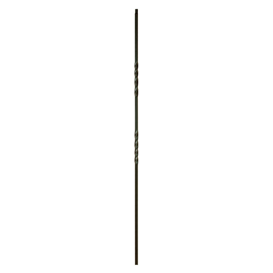 2TW44 2551 Double Twist Iron Baluster