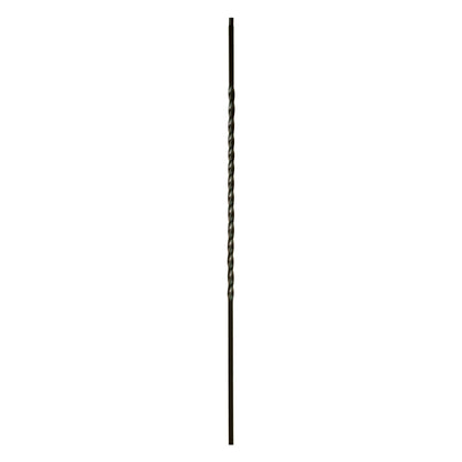 1TW22 2554 Single 22" Twist Iron Baluster