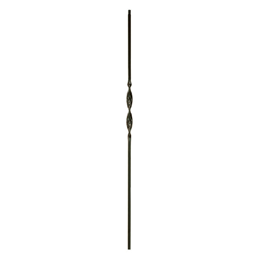 1RIB44 2560 Single Ribbon Iron Baluster
