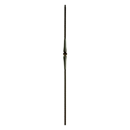 M14044 2570 Single Knuckle with Spoons Iron Baluster