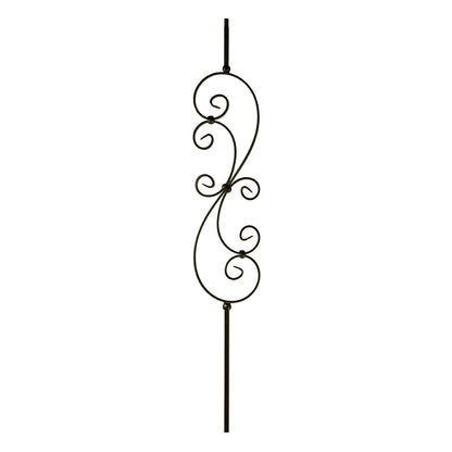 M30144 2580 Large Scroll Iron Baluster