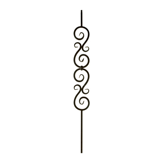 M32644 2583 Double Scroll Iron Baluster