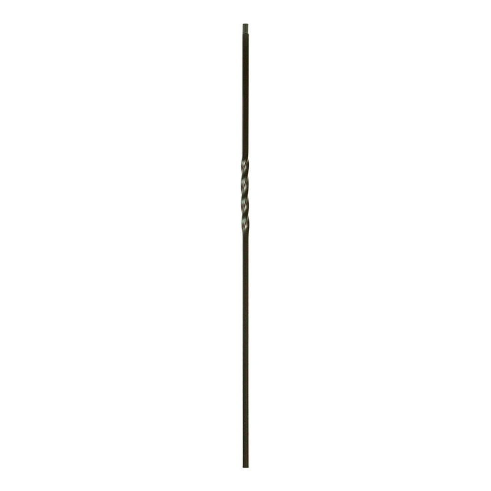 KW-1TW 2650 Knee Wall 14" Single Twist Iron Baluster