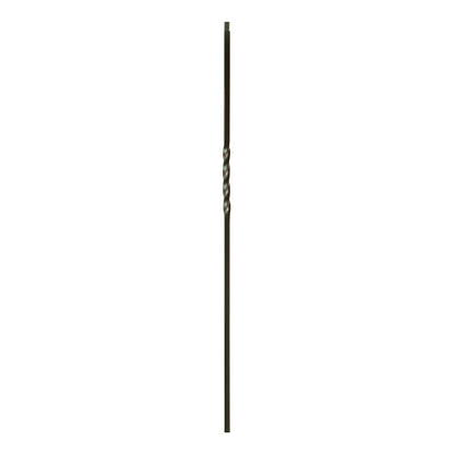 KW-1TW 2650 Knee Wall 14" Single Twist Iron Baluster