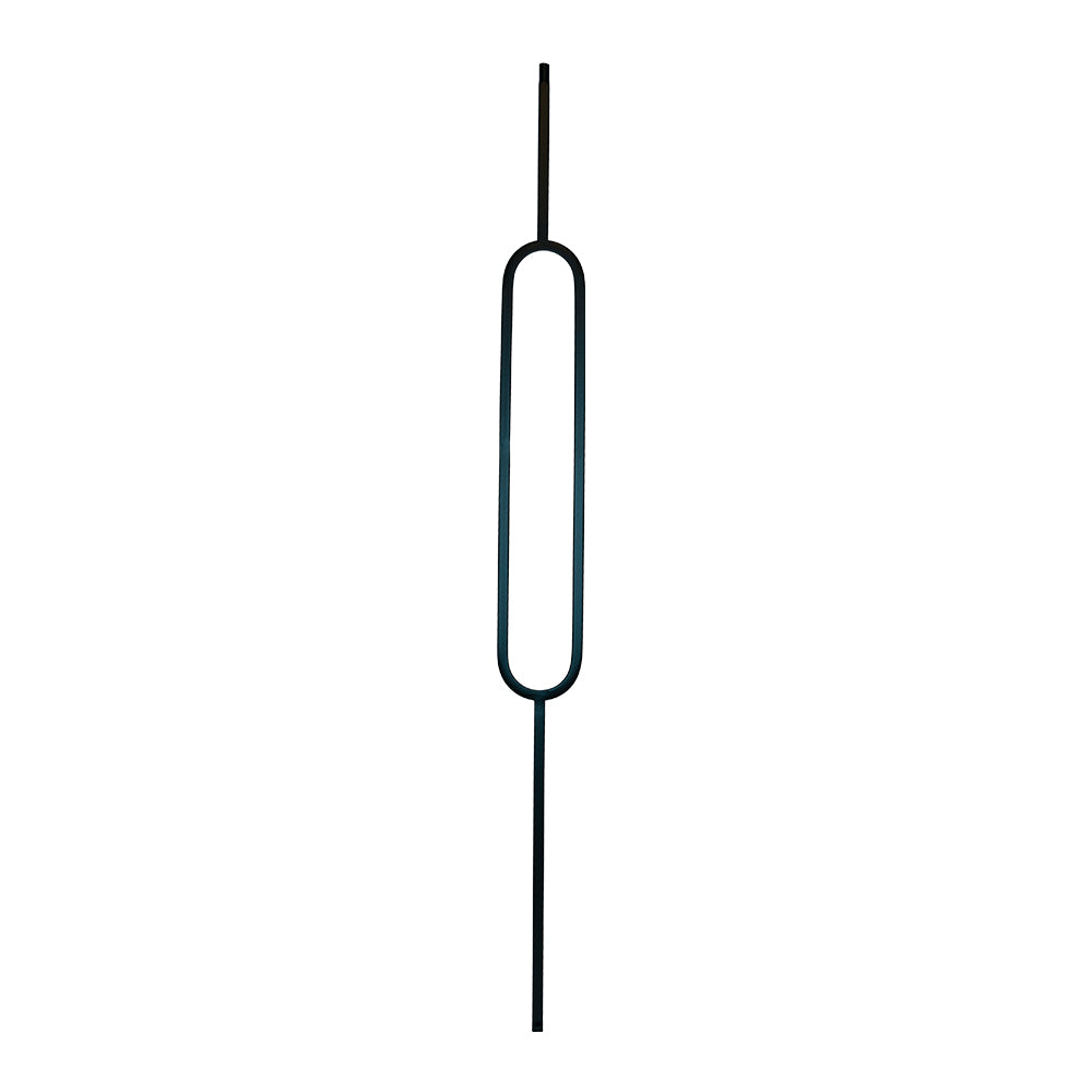 M437 2674 Oval Panel Iron Baluster