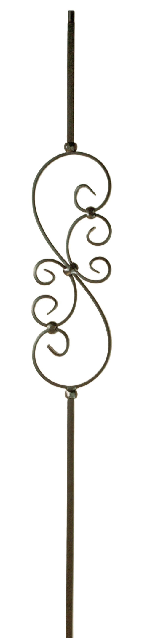 M50144 2585 Small Scroll Iron Baluster