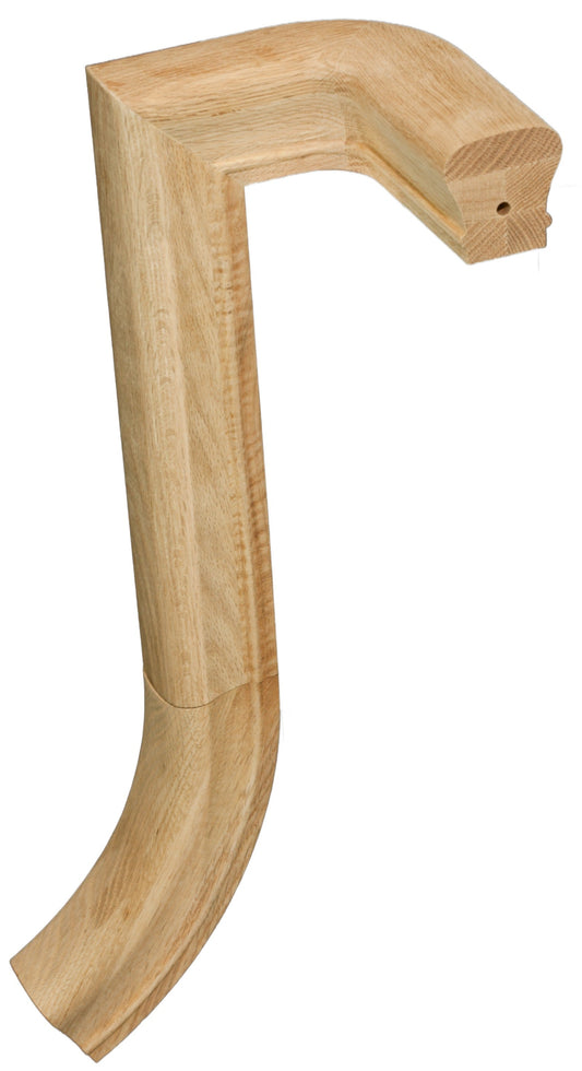 C-7X76 RH Gooseneck - 2 Riser w/ No Cap