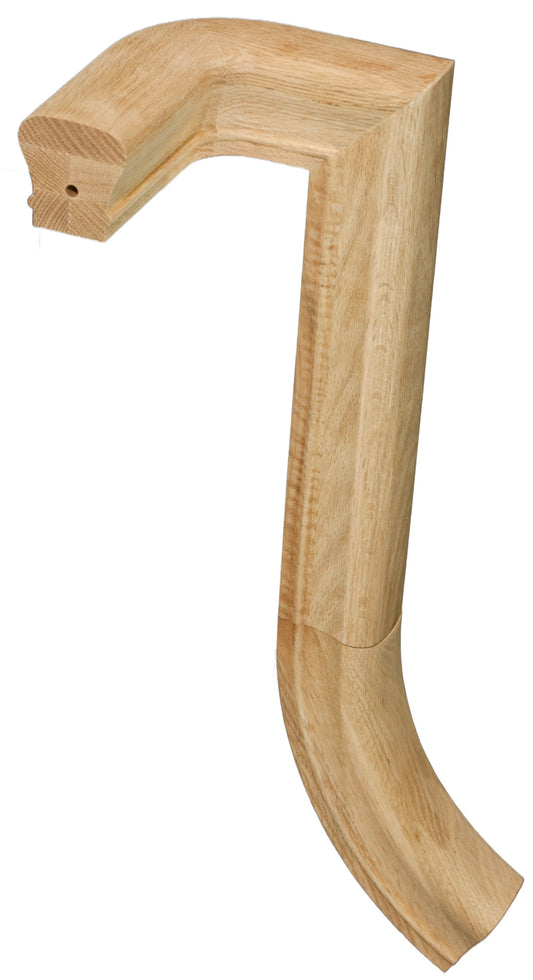 C-7X71 LH Gooseneck- 2 Riser No Cap
