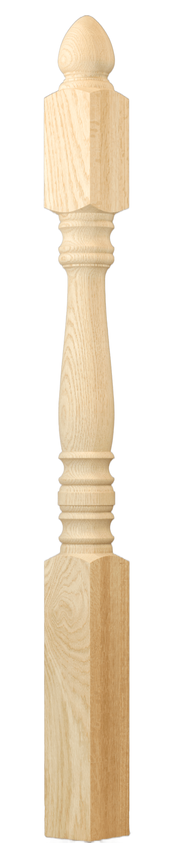 C-4240 Hampton Starting Newel 7-3/16" Top Block