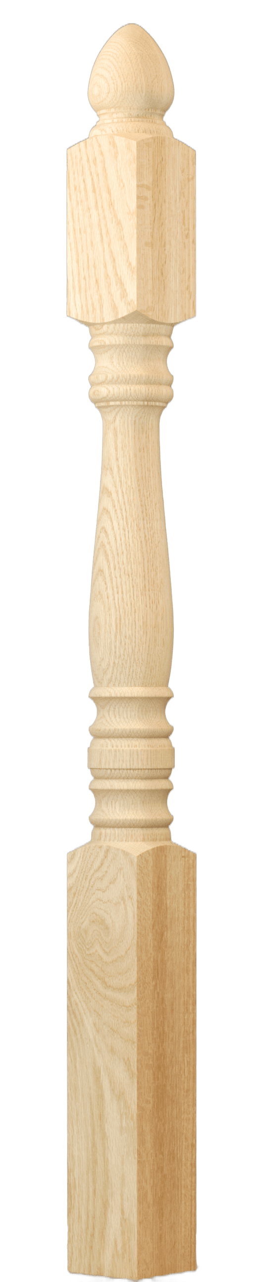 C-4240 Hampton Starting Newel 7-3/16" Top Block