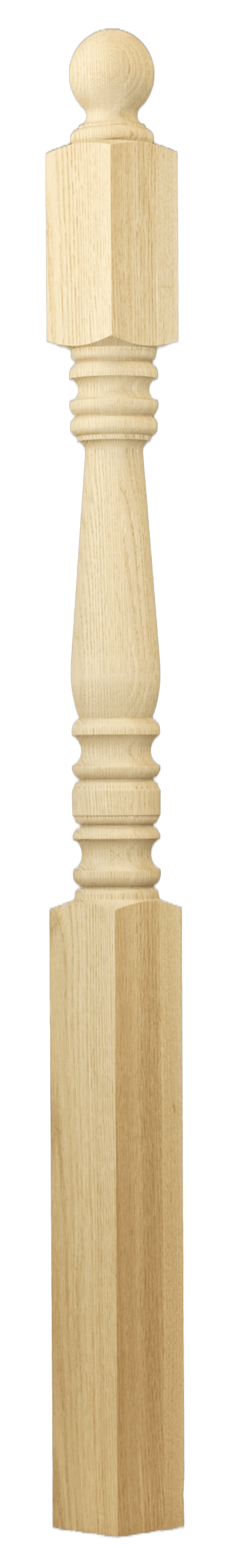 C-4556BT Traditional Angle/Landing Newel Ball Top