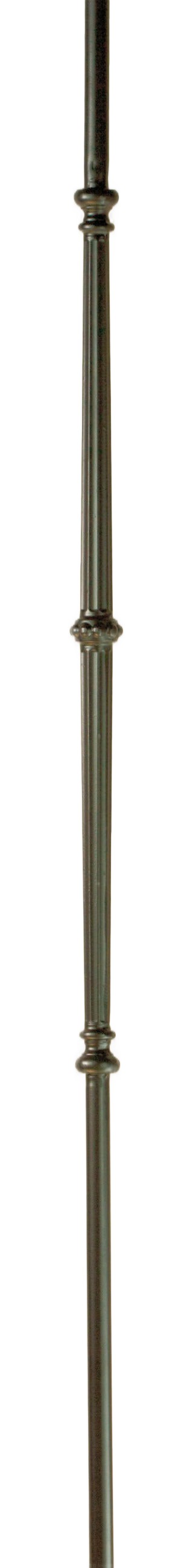 M65344 2597 Venetian Fluted Bar with Knuckle Iron Baluster