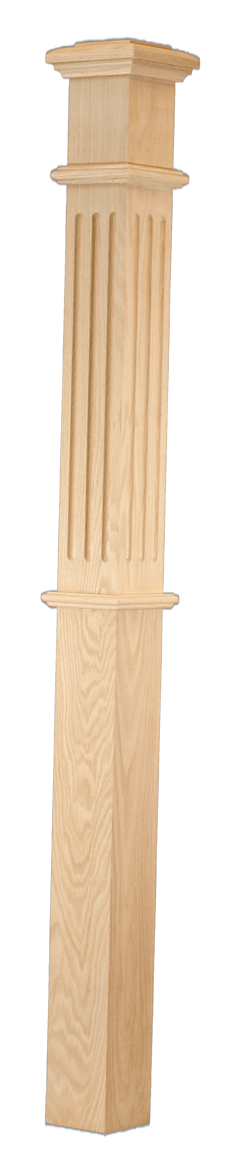 C-4695-F Fluted Box Newel
