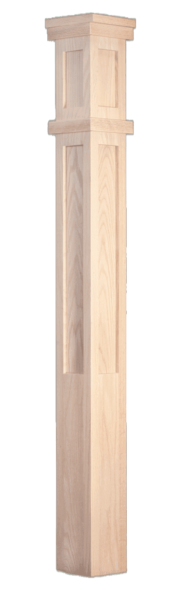 C-4092 Craftsman Solid Box Newel
