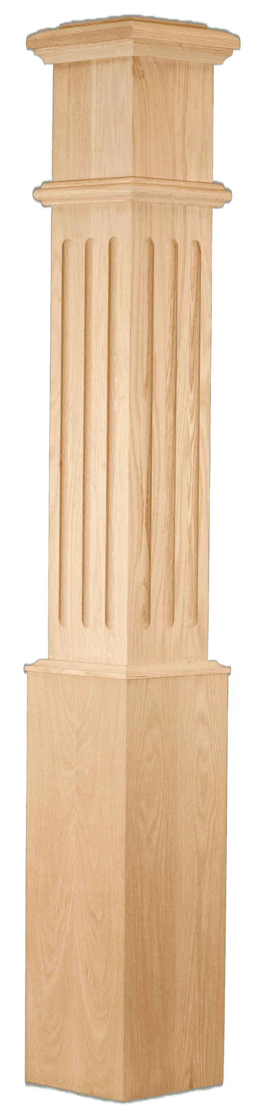 C-4095-F Fluted Box Newel