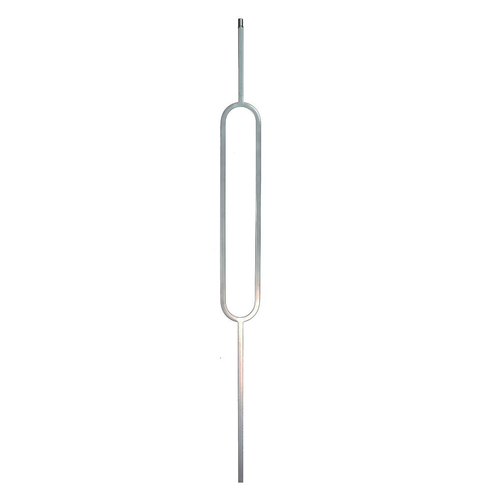 M437 2674 Oval Panel Iron Baluster