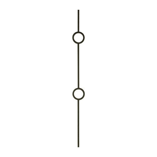 M40244 2931 Double Ring Iron Baluster