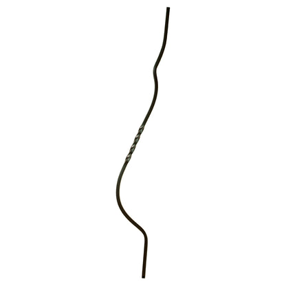 1TW40-BLY 2987 Single Twist Belly Iron Baluster