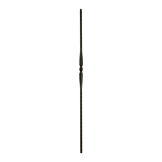 M10044 2996 Flowers & Arrows Iron Baluster
