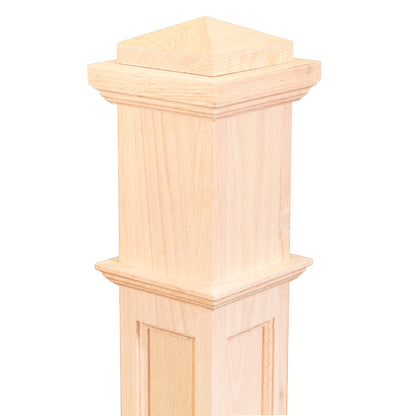 C-4091-RP Raised Panel Box Newel