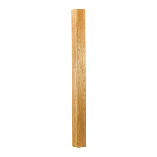 C-4078 4-1/2" Solid S4S Interchangeable Box Newel