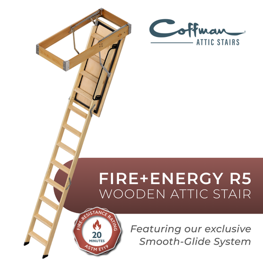 Fire + Energy R5 (806928) Coffman Attic Stair - 30" x 54"