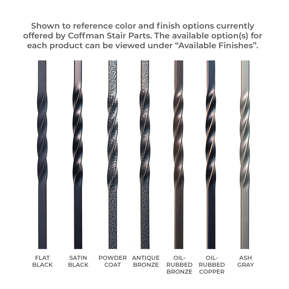2KNUC1BASK44 - 2558 Double Knuckle - Single Basket Iron Baluster