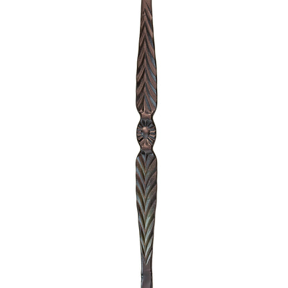 M10044 2996 Flowers & Arrows Iron Baluster