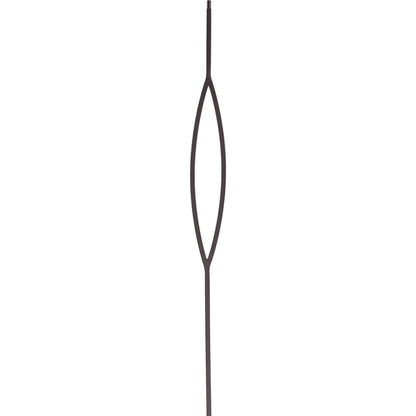 M432 2677 Rounded Panel Iron Baluster