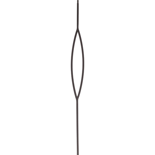 M432 2677 Rounded Panel Iron Baluster