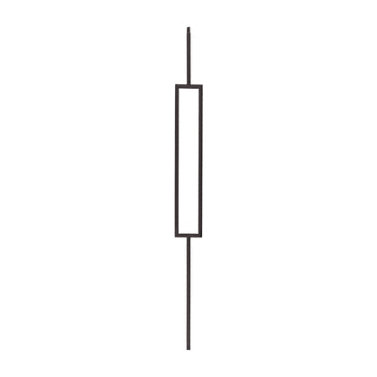 M435 2670 Square Panel Iron Baluster