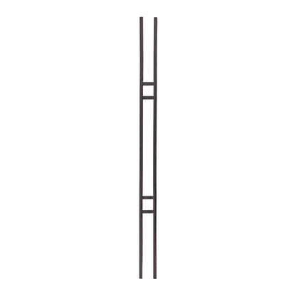 M436 2673 Skinny Square Panel Iron Baluster