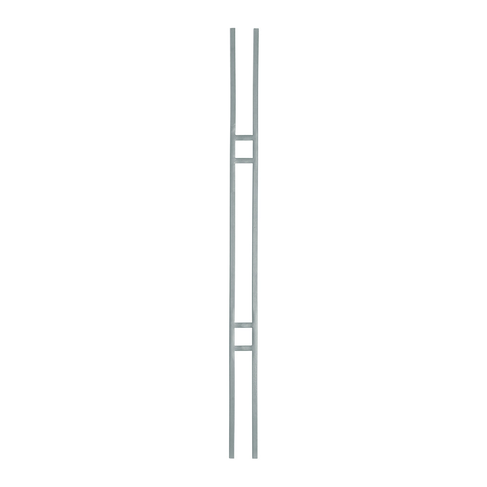 M436 2673 Skinny Square Panel Iron Baluster