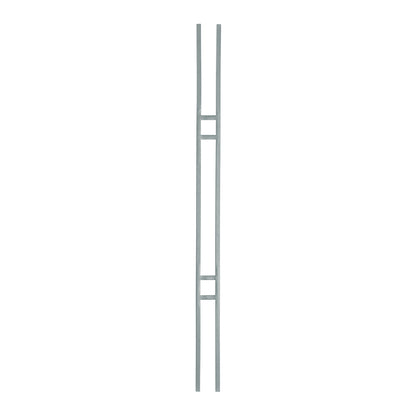M436 2673 Skinny Square Panel Iron Baluster