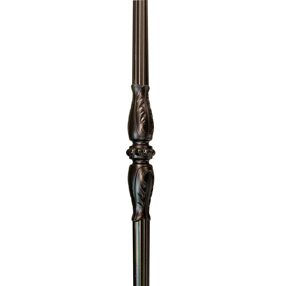 M65044 2598 Venetian Fluted Bar with Roman Knuckle Iron Baluster