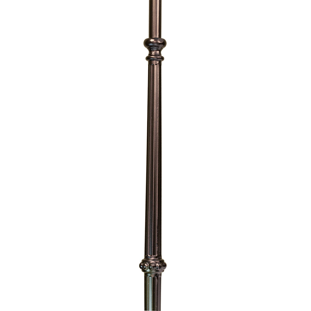 M65344 2597 Venetian Fluted Bar with Knuckle Iron Baluster