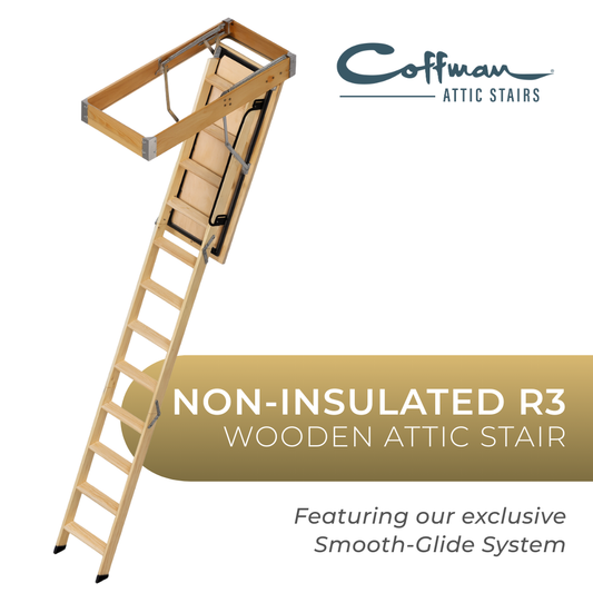 Non-Insulated R3 (806901) Coffman Attic Stair - 22" x 54"